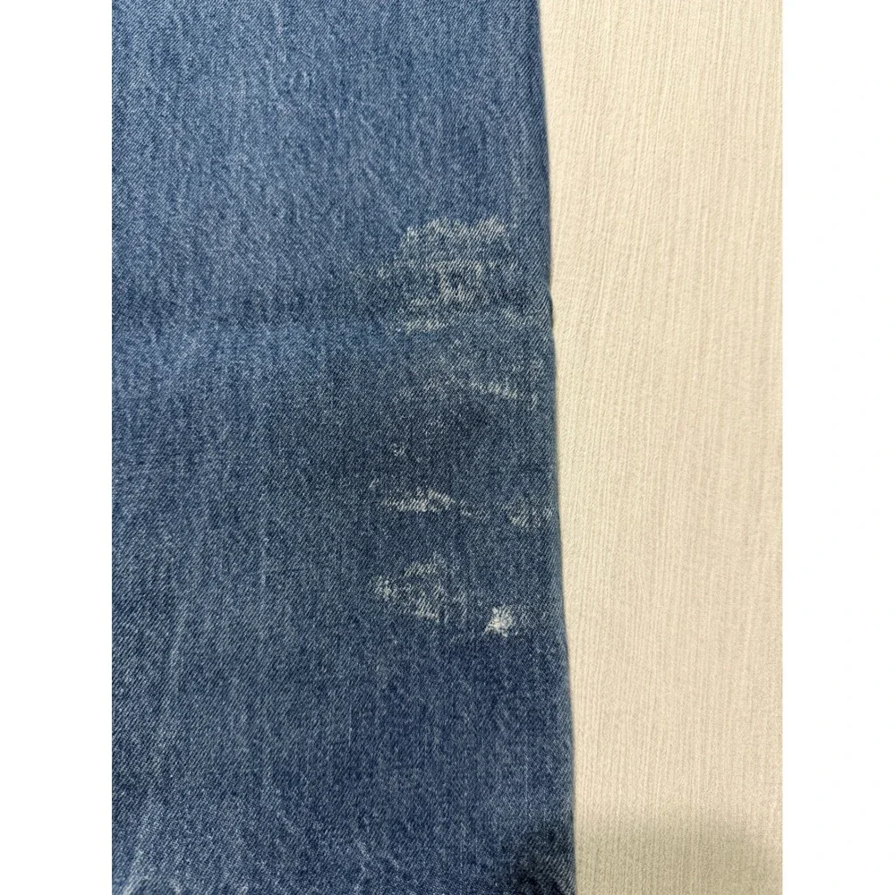 Levis 501 XX Mens Straight Leg Blue Denim Button Fly Jeans W35 L31 Medium Wash